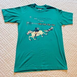 Vintage graphic tee - horses
